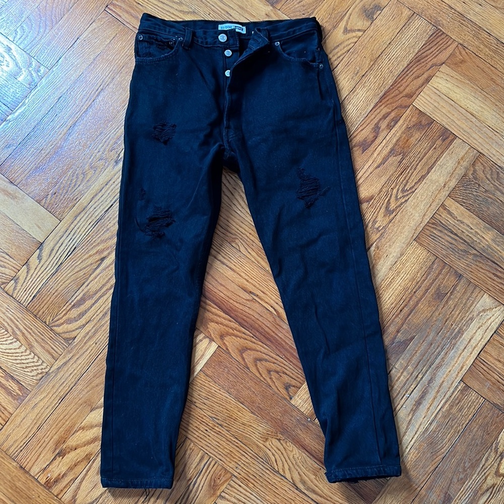 Re/Done Levi’s Black sz 26